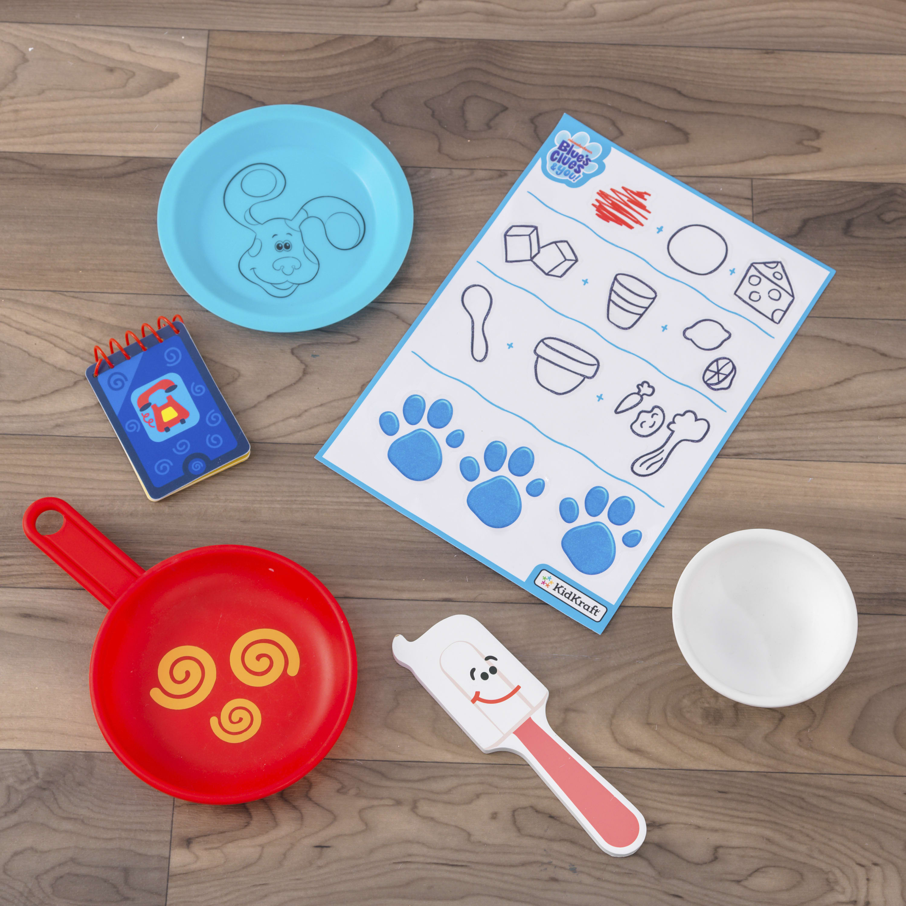 KidKraft Blue's Clues & You! Cooking-Up-Clues Wooden Play Kitchen & Handy Dandy Notebook - image 5 of 8