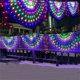 thumbnail image 2 of Luz LED de red con forma de pavo real de 3 m y enchufe UE/EE. UU., para exteriores, malla, cortina, pared, Navidad, Año Nuevo, guirnalda de luces, 2 of 5