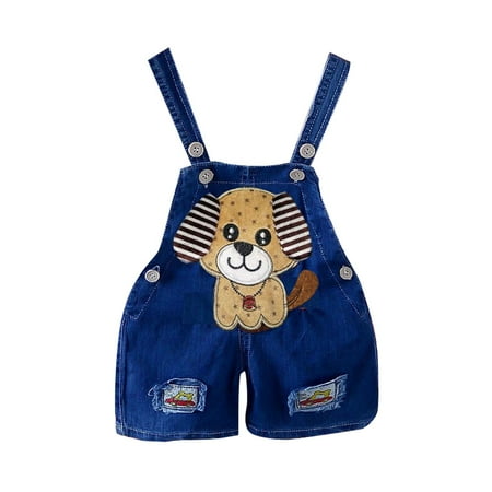 

Kwasome Pants For Baby Kid Girls Baby Jean Overalls Toddler Denim Outfit Summer Style Cute Animal Jumpsuit Suspenders Shorts Relax Fit Sweatpants 6-12 Monthsb
