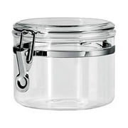 Oggi 28-Ounce Clear Acrylic Canister with Locking Clamp