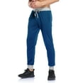 thumbnail image 5 of Ndbuld Sweatpants Athletic Pants Traning Track Pants Joggers for Men Summer Men Gym Workout Jogging Middle Pants Fit Elastic Casual Sportswear on Clearance,Blue,XL, 5 of 5
