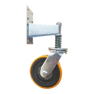TOROTEK 6inch Gate Wheels Fence Gate Wheel For Wooden Or Metal Tube Gates, Heavy Duty Gate Wheel