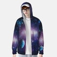 thumbnail image 2 of Balery Planets Stars And Galaxies1 Sudadera ligera de manga larga con capucha y protección solar UPF 50+ para hombre y mujer, ideal para pesca y running-3X-Large, 2 of 7