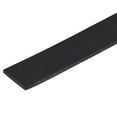 thumbnail image 1 of Unique Bargains EPDM Rubber Sheet Black with Adhesive 2'' Length 36'' Width 0.39'' Thick for Door Sealing Strip, 1 of 7