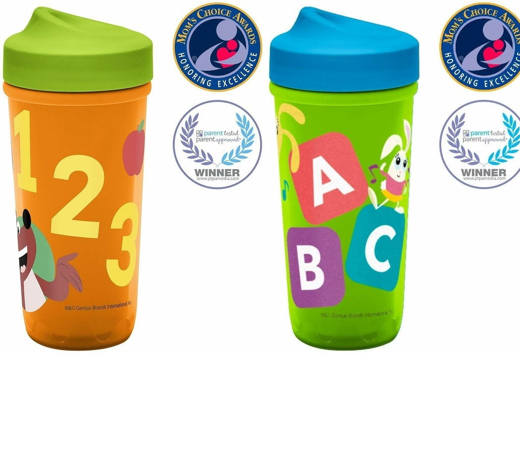 NEW Zak  Toddler Baby Spout Cup BPA free Dishwasher Safe 8.7 Oz.Bottle 