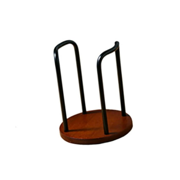 Necvior Versatile Cup Holder Stand Functional Wood Base Rack Ideal For Various Cup Sizes