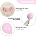 thumbnail image 6 of ToyKingdee Bow Balloons, Pastel Light Clear White Pink Balloons for Girls Women Pink Birthday Party Bachelorette Bridal Engagement Bow Theme Wedding Anniversary Supplies, 6 of 6