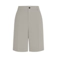 thumbnail image 5 of IYYVV Women's Golf Shorts with Pockets, High Waisted Summer Wide Leg Business Work Office Casual Dressy Pants with Pockets 2026 Gray 2XL, 5 of 6