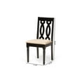 thumbnail image 4 of Baxton Studio Cherese Sand and Brown Finished Wood 2-Piece Dining Chair Set, 4 of 11
