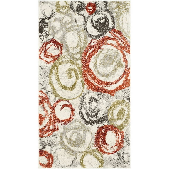 Safavieh Porcello Chanelle Geometric Circles Area Rug