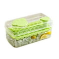 thumbnail image 5 of Ludlz Ice Cube Mold One Key Deicing Easy to Demould Convenient Cleaning Transparent Large Capacity DIY Wide Application Pressed Ice Tray Mold Home Supply, 5 of 8