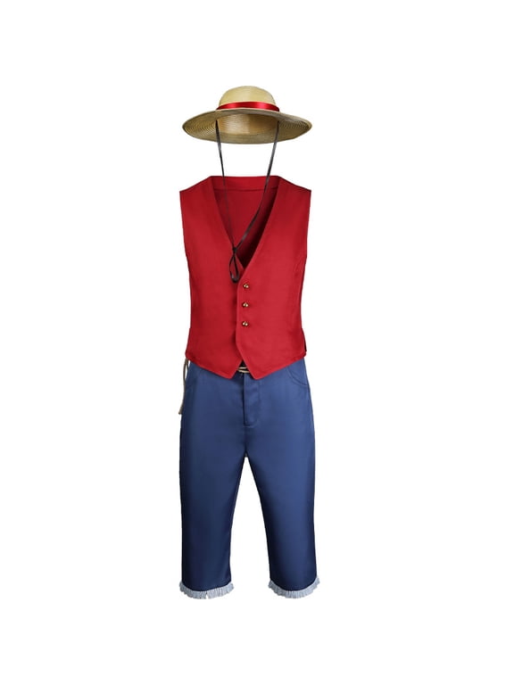 Luffy Same Cloth - One Piece Anime Roleplay Outfit