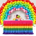 thumbnail image 2 of Faldón de mesa Besutolife Rainbow Unicorn 427 cm x 76 cm, 2 of 7