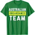 thumbnail image 1 of Australian Breakdancing Costume Team Break Dancer Matching T-Shirt - Black - L, 1 of 2