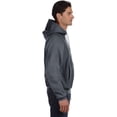 thumbnail image 2 of Champion Mens Reverse Weave Fleece Hoodie, XL, Charcoal Heather, 2 of 3