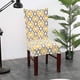 thumbnail image 1 of Cubierta Elástica Extraíble, Protectoras Para El Asiento Del Comedor, Paquete De 1 Piezas 3 perfecl Cubierta de la silla de comedor, 1 of 8