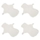 thumbnail image 5 of Compresas sanitarias reutilizables antifugas, compresas menstruales lavables y transpirables, compresas sanitarias suaves y respetuosas con la piel, 4 Uds., L, blanco, 5 of 14