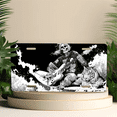 thumbnail image 4 of 1 Pcs 2D Flat License Plate Covers & Frames, Skeleton Playing For Decorative Front, Waterproof For Decoration Aluminum License Plate Covers & Frames Cover For Men Women, 12" X 6", 4 of 6