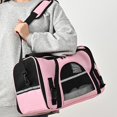 thumbnail image 1 of DPTALR Portable Portable Pet Carrier Shoulder Straddle Pet Carrier Foldable Breathable Transparent Pet Carrier, 1 of 8