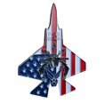 thumbnail image 4 of Milaget Fighter Plane s Aircraft Model Commemorative for Adults Lovers, 4 of 9