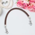 thumbnail image 6 of Segolike Handbag Handle Detachable Wallet Straps with Swivel Buckles Replacement Women's Shoulder Bag Strap Weave Hand Bag Belt for Clutch Bag, Tote , Brown, 6 of 8