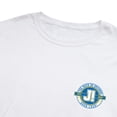 thumbnail image 3 of Popfunk Jeopardy 30 Second Varsity LC Unisex Adult Premium T Shirt (Medium) White, 3 of 5