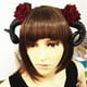 thumbnail image 3 of Pinzas para el pelo con forma de rosa y cuerno, accesorios para fotografía de cosplay, accesorios de joyería para el cabello, 3 of 8