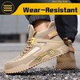 thumbnail image 5 of CHICVOMEY Slip-Resistant Work Shoes for Men Non-Slip Work Shoes Lightweight Safety Sneakers Comfortable Puncture-Proof Indestructible Work Steel Toe, 5 of 10