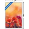thumbnail image 3 of Red Poppy Flowers Wall Poster, 22.375" x 34" Framed, 3 of 6