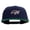 Navy, variant on Turtle Swimming Embroidered Wool Blend Prostyle Snapback - Black OSFM