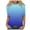 Blue, variant on idosla Women Crewneck T Shirts Half Sleeve Tops Casual Tie-dye Summer Tees Basic Comfy Tunic Shirts Slim Fit Blouse (Hot Pink, XL)