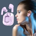 thumbnail image 3 of RKZDSR Wireless Crystal Earbuds - Transparent Digital Display Bluetooth Headset with Bilateral Stereo, Bass Copper Ring Speaker, and Charging Case, 3 of 3
