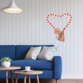 thumbnail image 6 of GOOHOCHY Wood Bead Garland with Tassel for Party Decoration Red Valentine's Day Wall Decor 7.87 Inches, 6 of 8