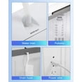 thumbnail image 5 of PayLessHere Twin Tub Washing Machine,Wash (10lbs) and Spin Combo(7lbs)(White & Grey), 5 of 7