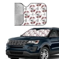 thumbnail image 3 of Kdxio Koi Fish Print Front Windshield Sun Shade,Folding Auto Sunshade for Car Truck SUV-Small, 3 of 7