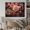 thumbnail image 2 of Designart "Peonies In Asian Painting IV" Asian Art Print on Natural Pine Wood, 2 of 5