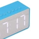 thumbnail image 3 of Despertador Azul HD Espejo 2 en 1 Reloj despertador digital LED inteligente Altavoz Bluetooth Radio FM inalámbrica, 3 of 8