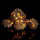 thumbnail image 2 of Muyoka Piedra de fuego natural para fuego eléctrico 100g Piedra de llama irregular Sienita con onda larga UV 365NM Mineral Cristal en bruto Sodalita fluorescente para decoración del hogar Muyoka Hogar, 2 of 6