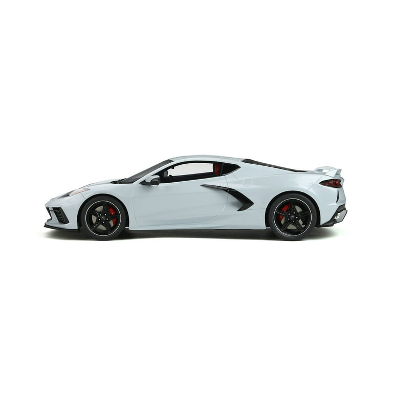 2020 Chevy Corvette C8, Ceramic Gray Metallic - GT Spirit GT835