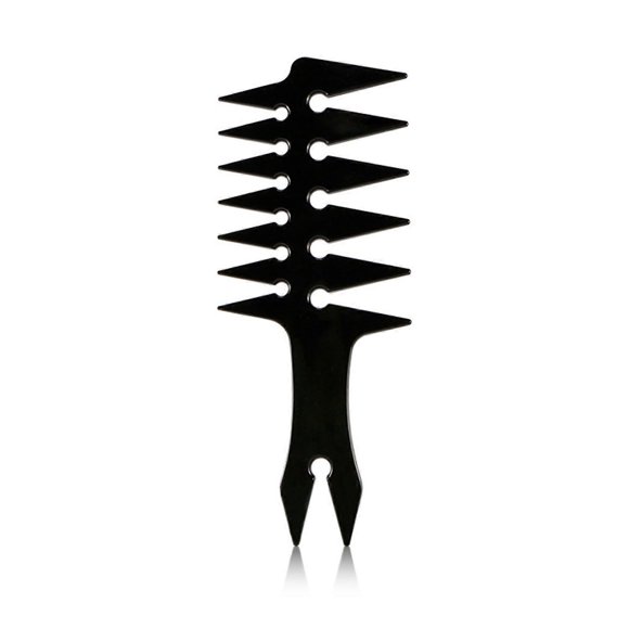 Mens Hair Styling Comb DualSided Wide Tooth for Vintage Oil Head and Beard Grooming