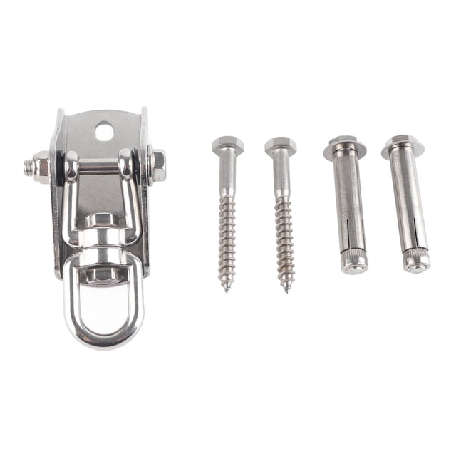 Kit para colgar hamacas de Acero inoxidable Nikou con ganchos de suspensión giratorios 360 grados