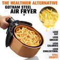 thumbnail image 3 of Gotham Steel Freidora de Aire XL, 3,8 Litros con Tecnología de Aire Rápido para una Cocción Saludable sin Aceite, Control de Temperatura Ajustable con Apagado Automático, 3 of 5