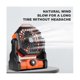 thumbnail image 2 of Ventilador de camping con luz LED, ventilador de tienda de campaña para exteriores con batería recargable portátil de 7800 mAh, 2 of 5