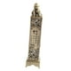thumbnail image 2 of Quemador de incienso Torre Pequeño Monje Talla de metal decorativa Porta incienso para regalar Bambú de bronce, 2 of 9