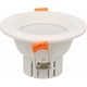 thumbnail image 1 of Lámpara de techo LED con sensor de radar de 7 W, luz empotrable de techo de 3 pulgadas, color blanco, 1 of 4