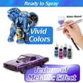 thumbnail image 4 of Set de pintura con aerógrafo FansarRiche, 44 colores, 20 ml, con 6 diluyentes, 4 of 7