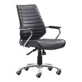 thumbnail image 2 of Enterprise Low Back Office Chair Black, 2 of 6