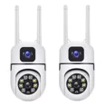 thumbnail image 1 of 2pcs Cámara Wifi 4k 8mp, Pantalla Dual De Doble Lente Yi Iot, 1 of 8