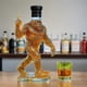 thumbnail image 5 of 3D Engraved Bigfoot Shaped Whiskey Glass Gift with Rebellious Finger, Unique Wine Decanter for Home Rustic Dining Bar Decor 300ml, 5 of 5