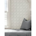 thumbnail image 4 of Nuwallpaper Black Holden Peel & Stick Wallpaper, 4 of 7